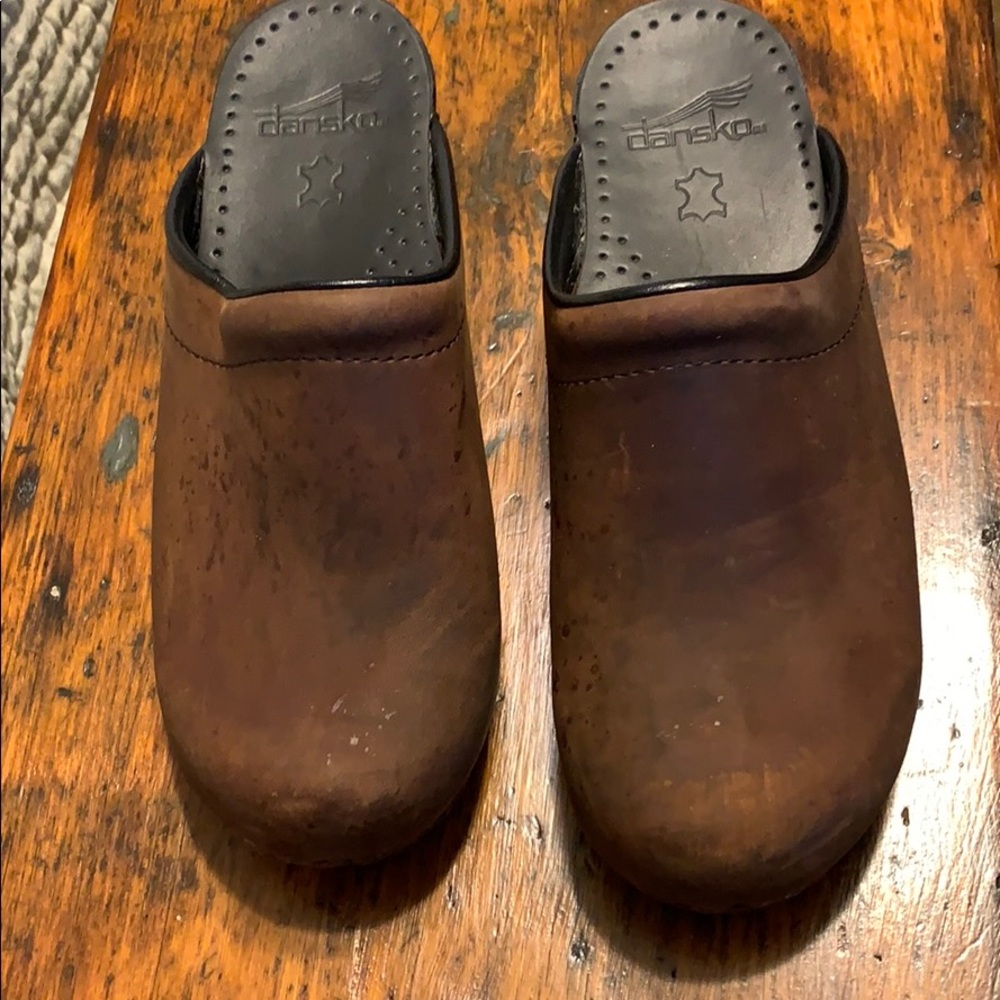 Dansko Sonja Open Back Clogs Size 39 (8.5-9)